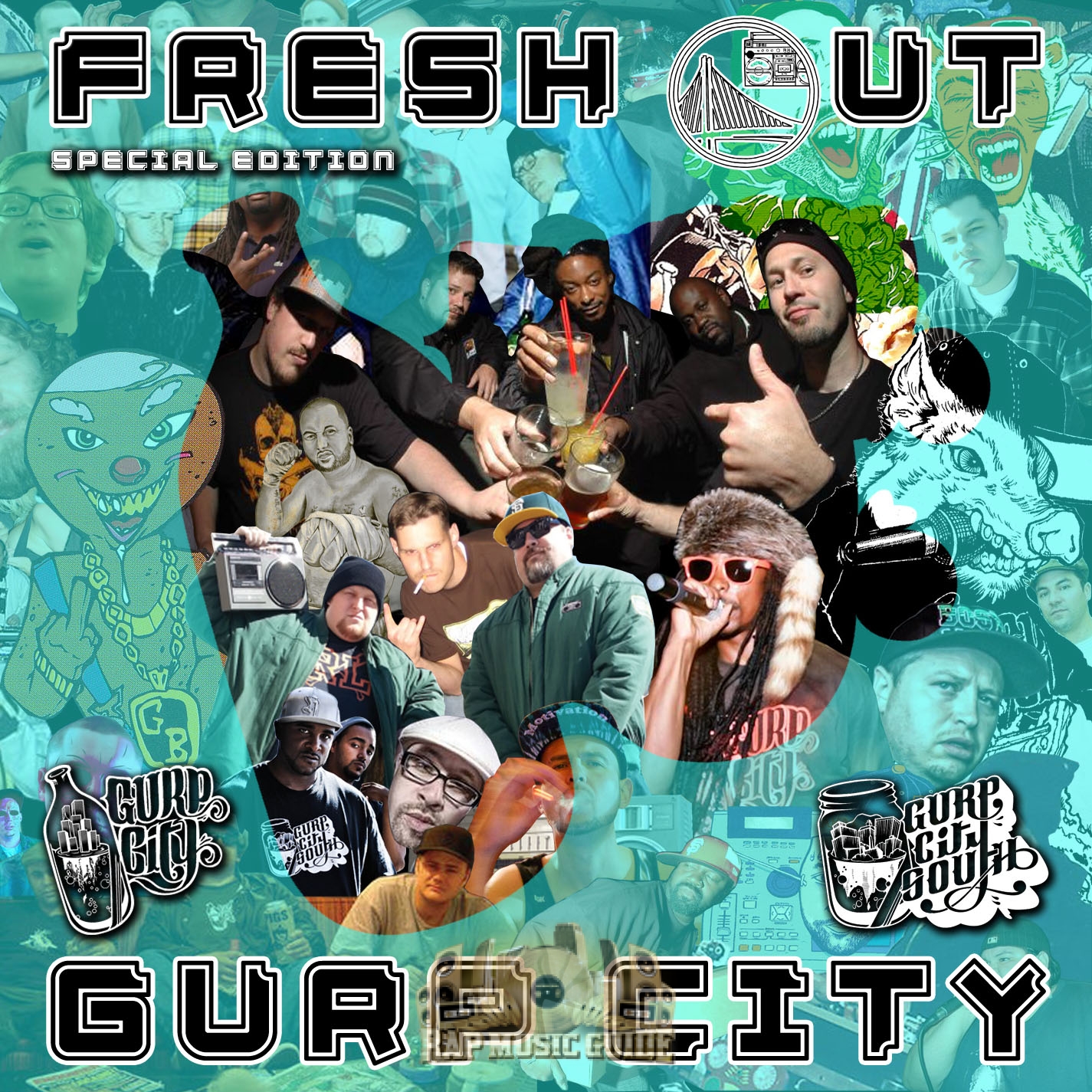 G-rap kifle / disfigured city名盤 - 洋楽